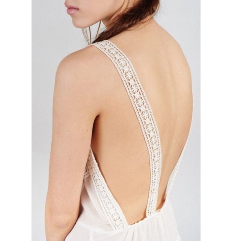 Tularosa Ana Sheer Lace Embroidered Maxi Dress - Picture 6 of 9